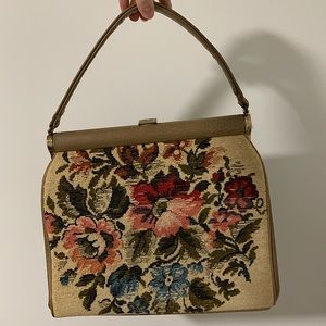 Vintage Flower Purse